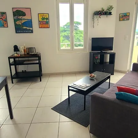 Vue Mer&terrasse - 50m, Garage Privé Appartamento *